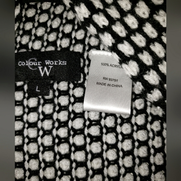 Colour Works Cardigan Sweater - Picture 4 of 4